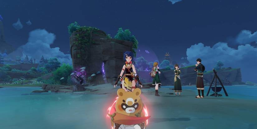 genshin impact xiangling guoba gourmet supremos inazuma