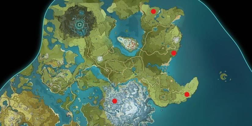 genshin impact mondstadt field boss map