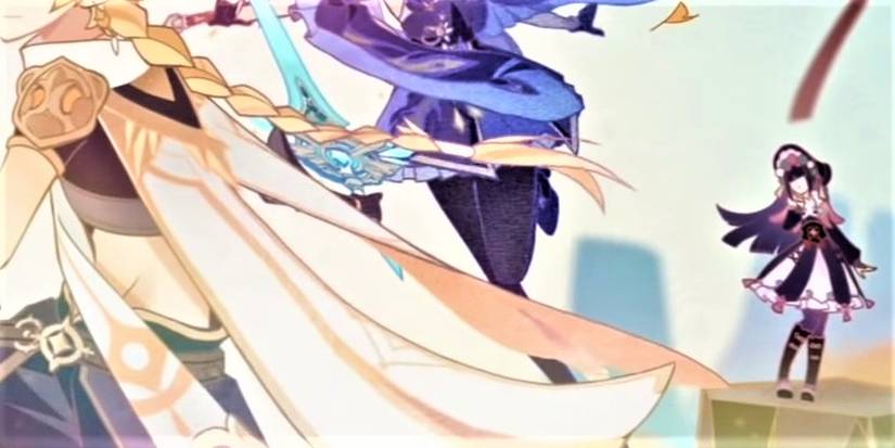 genshin impact cameo yun jin moonlight merriment event artwork