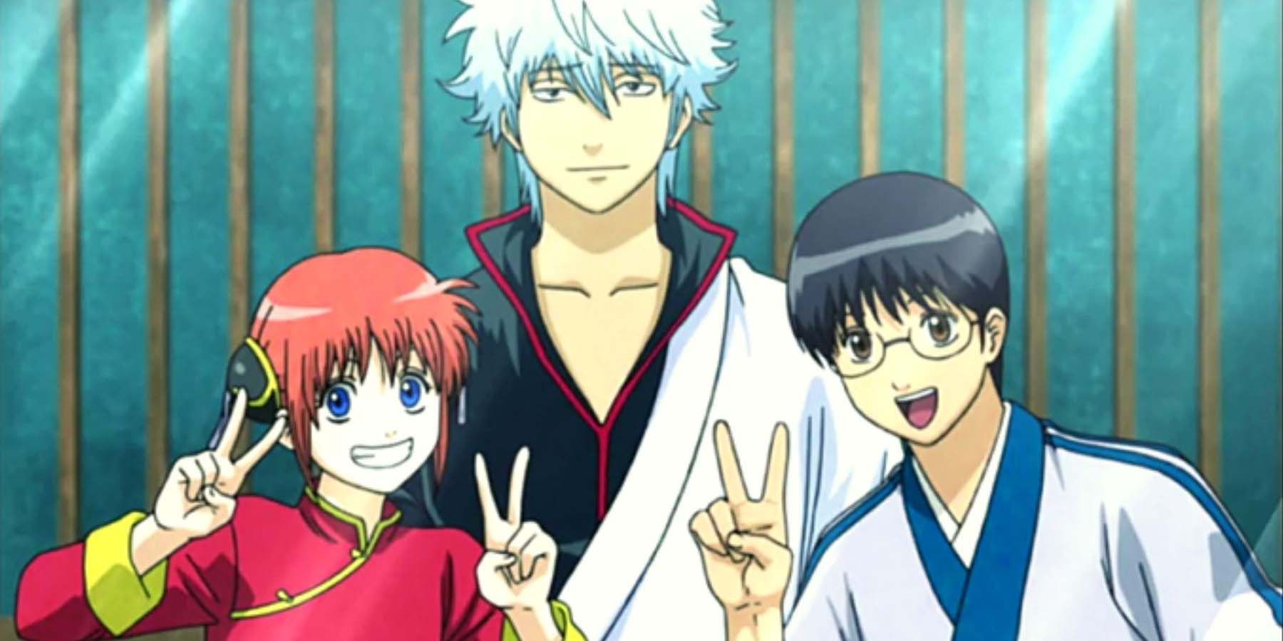 gintama 2006 аниме гинтоки, кагура, шинпачи