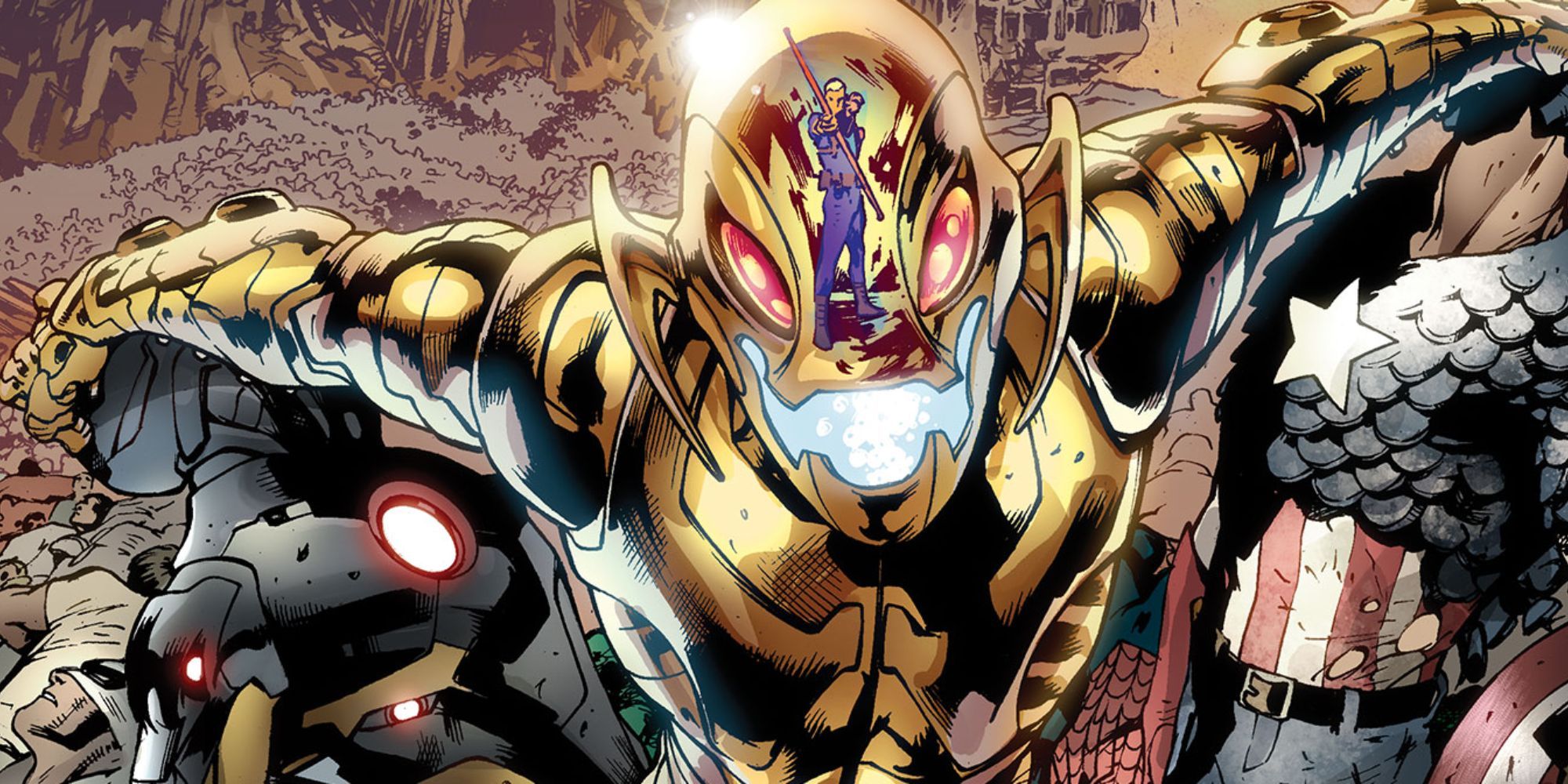 gold ultron from age of ultron