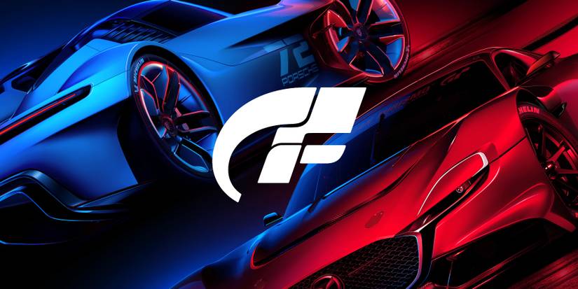 gran turismo 7 art with logo