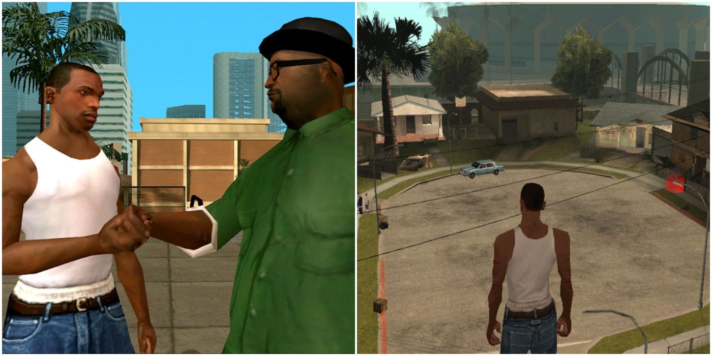 Reference to GTA 3 - GTA SA / Grand Theft Auto: San Andreas - on