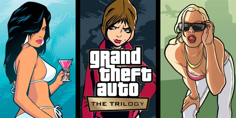Grand Theft Auto the Trilogy cover art
