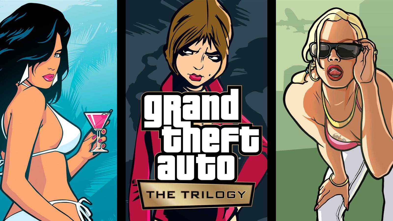 Grand Theft Auto the Trilogy cover art