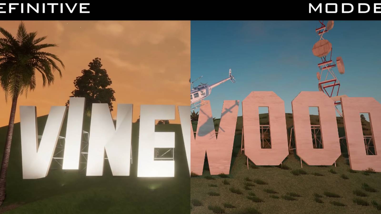 definitive vs mod comparison