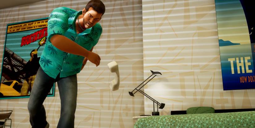 gta vice city throwing the phone