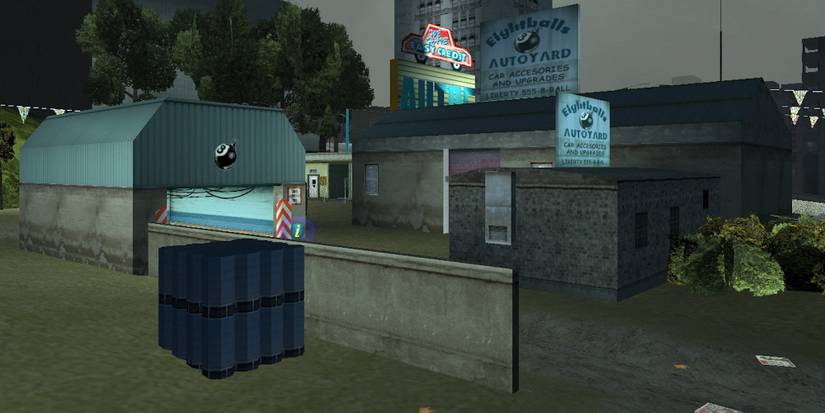 gta 3 8 ball garage