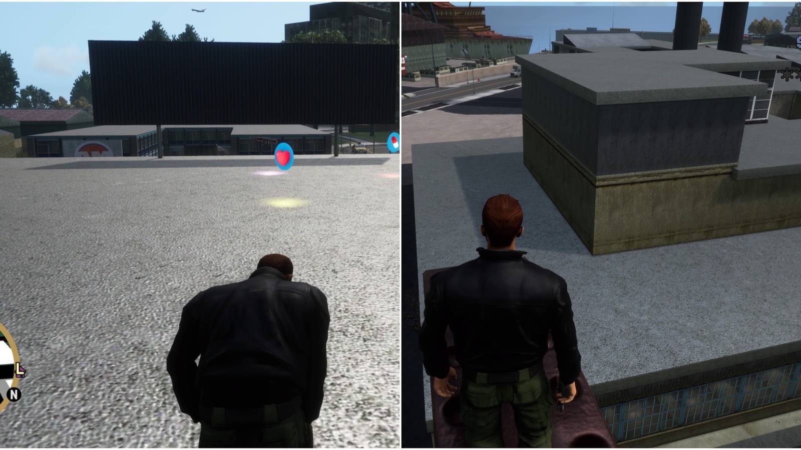 gta 3 claude split image
