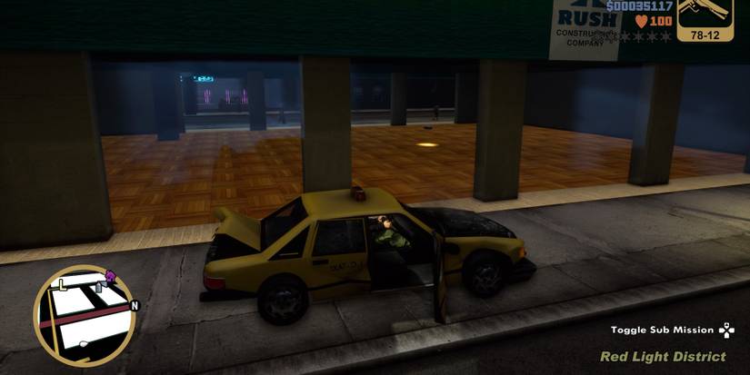 gta 3 driving in a cab
