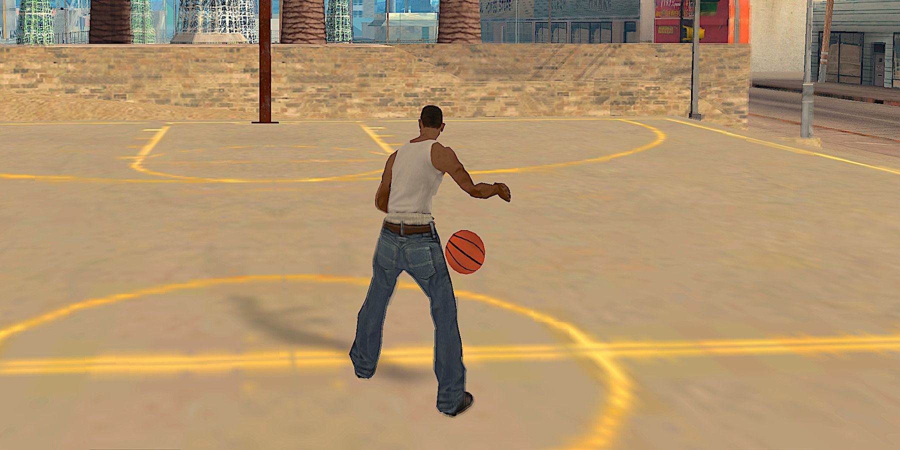 How to play Basketball in GTA: San Andreas Definitive Edition? (Hoopin' it  Up achievement)