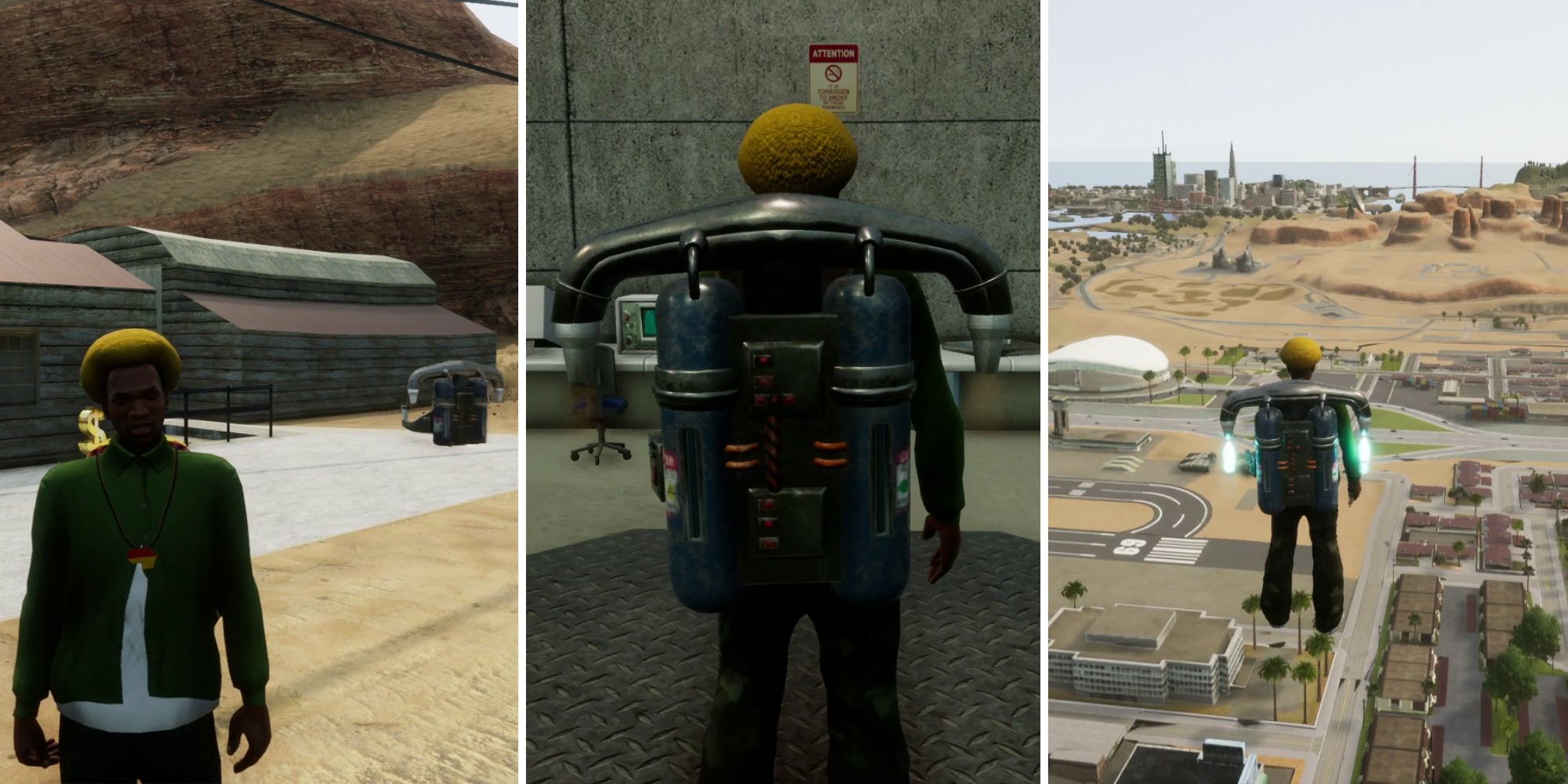 GTA San Andreas Remastered - O JETPACK 