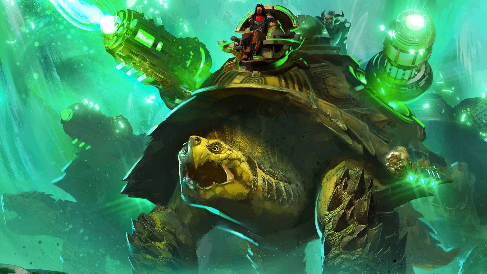 gw2 end of dragons turtle mount 2 person