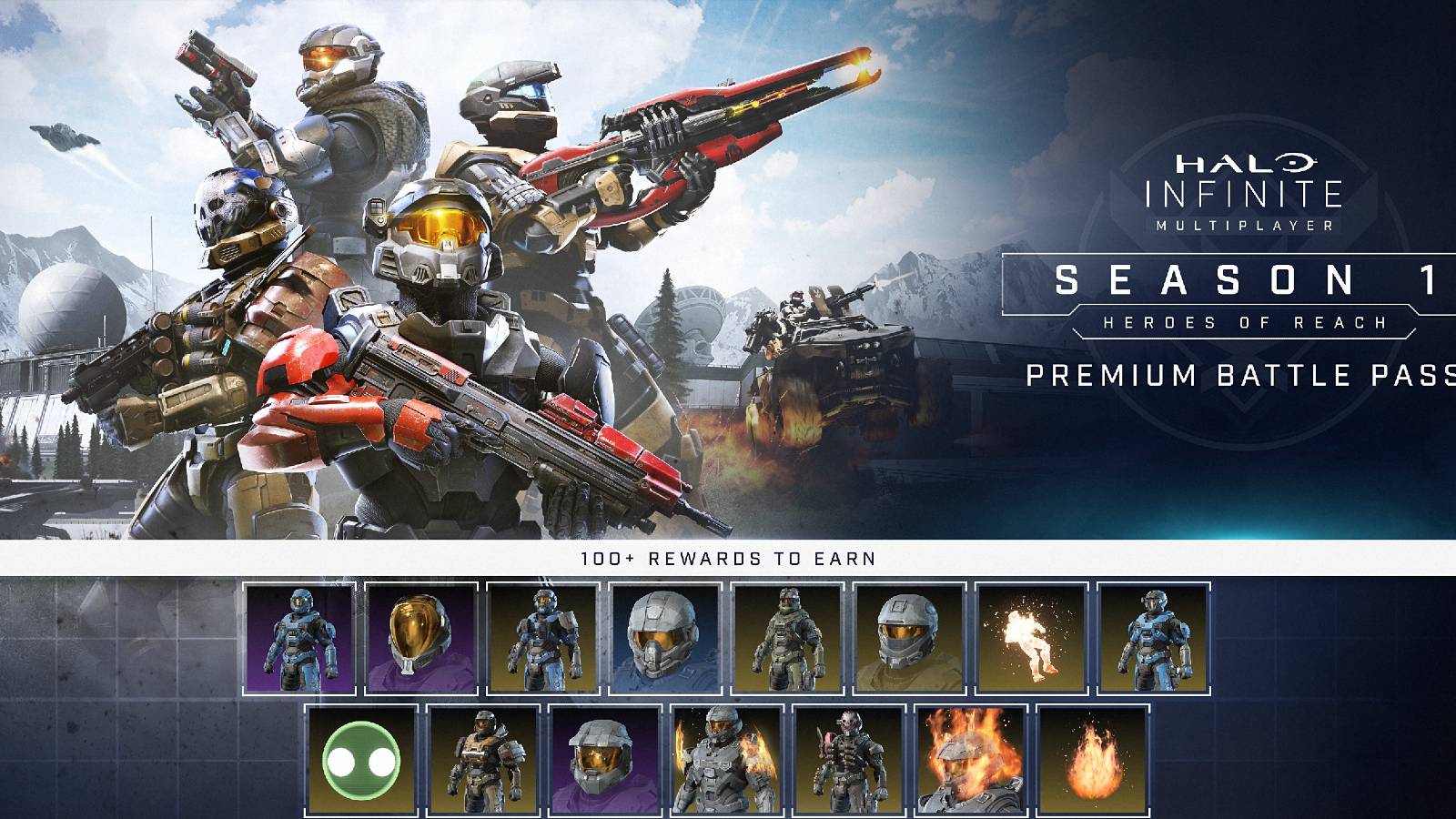 halo infinite heroes of reach battle pass