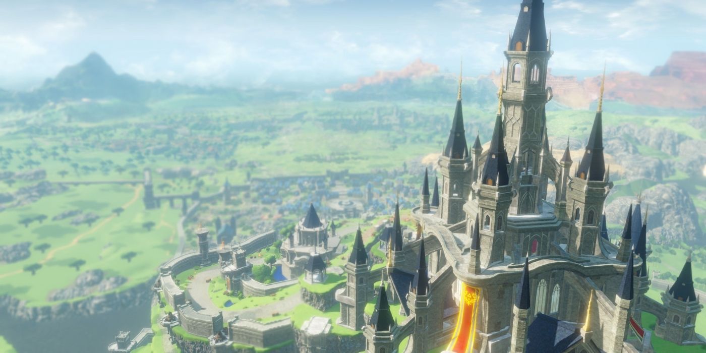 hyrule castle from age of calamity hyrule warriors