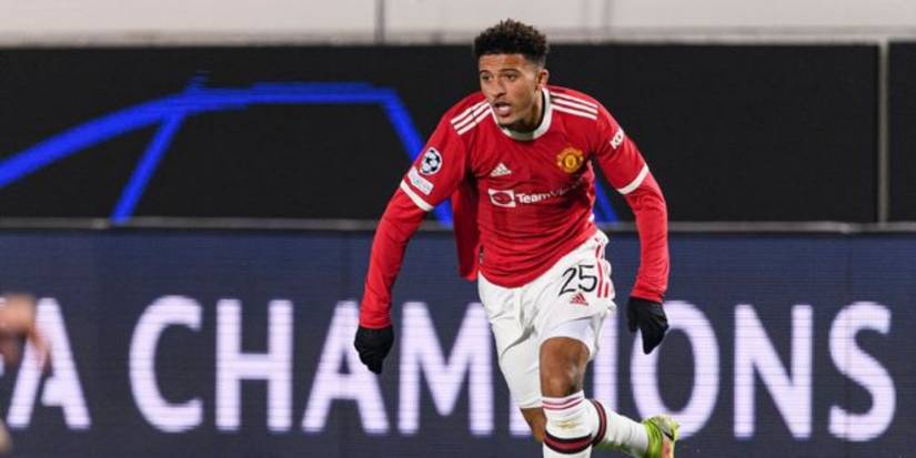 An image of professional footballer Jadon Sancho.