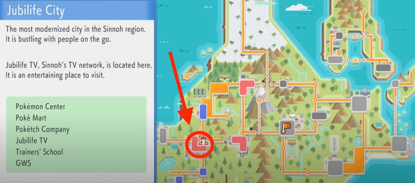 jubilife city brilliant diamond shining pearl location pokemon