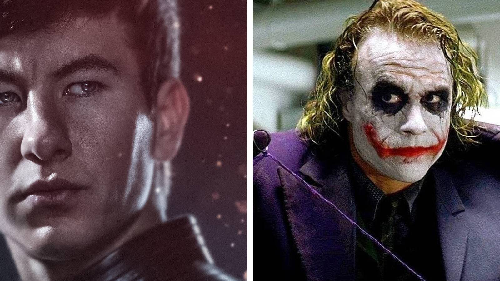 Barry Keoghan and Joker The Batman