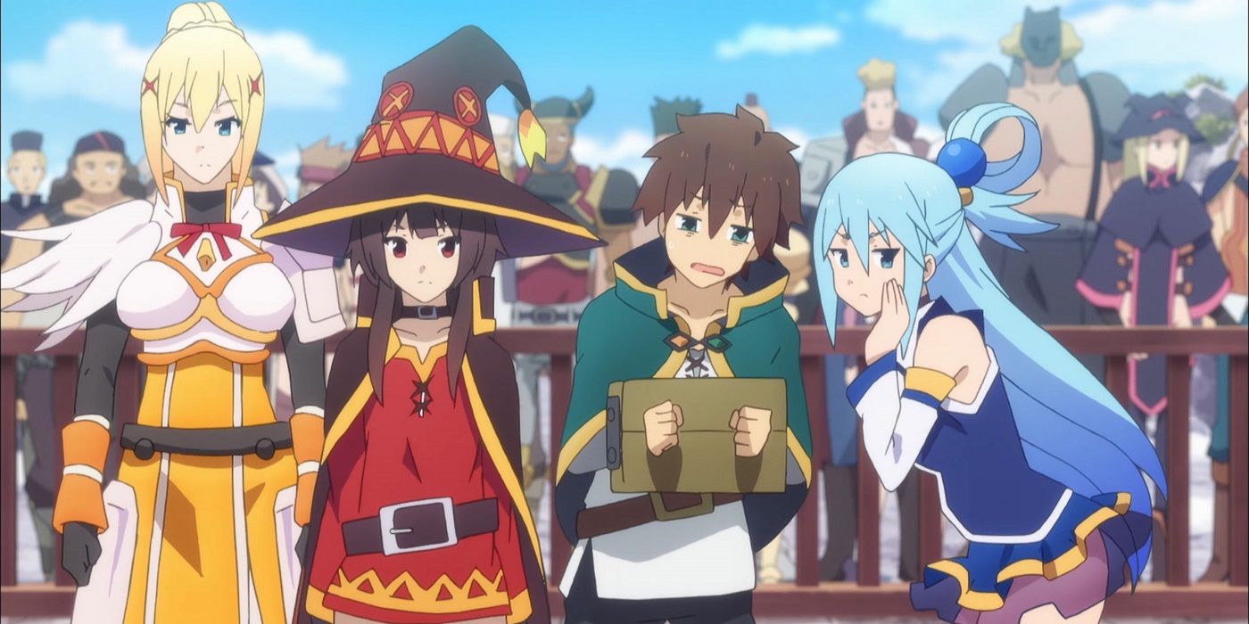 KonoSuba  RPG e humor 'no sense' em um divertido anime - Multiversos