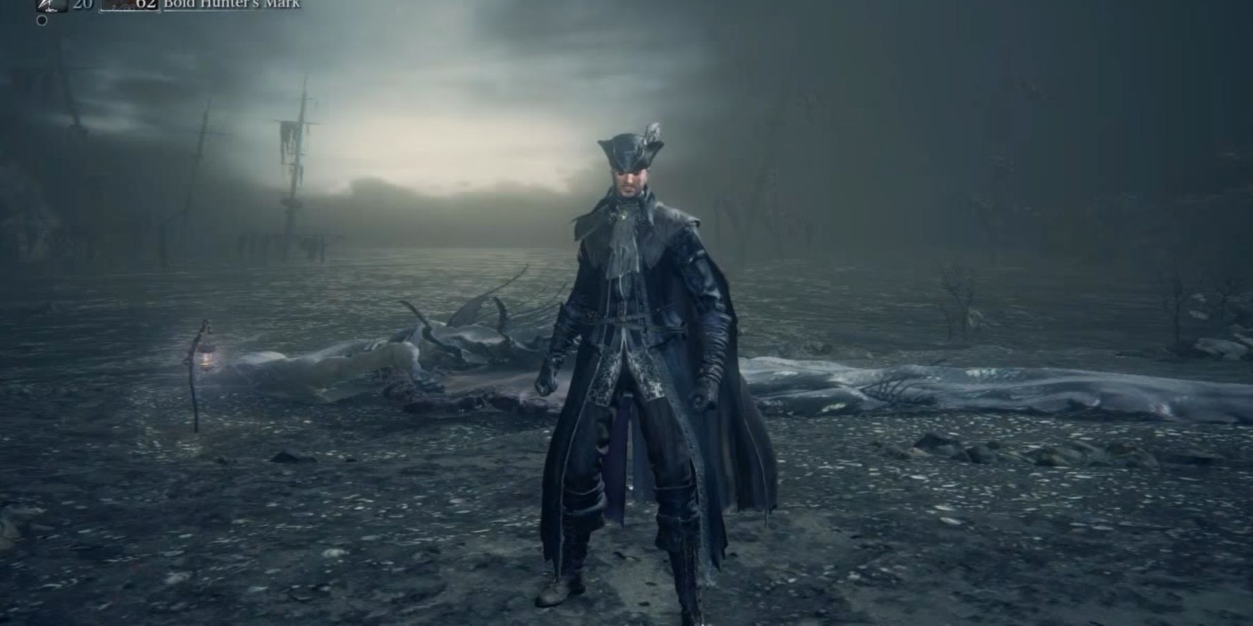 Bloodborne Maria Hunter Set on a male character