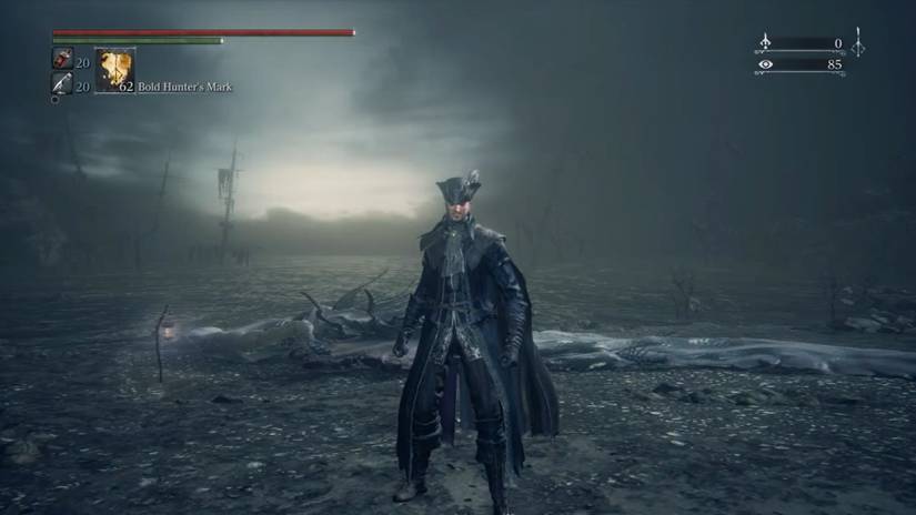 maria hunter set from the front on a male character