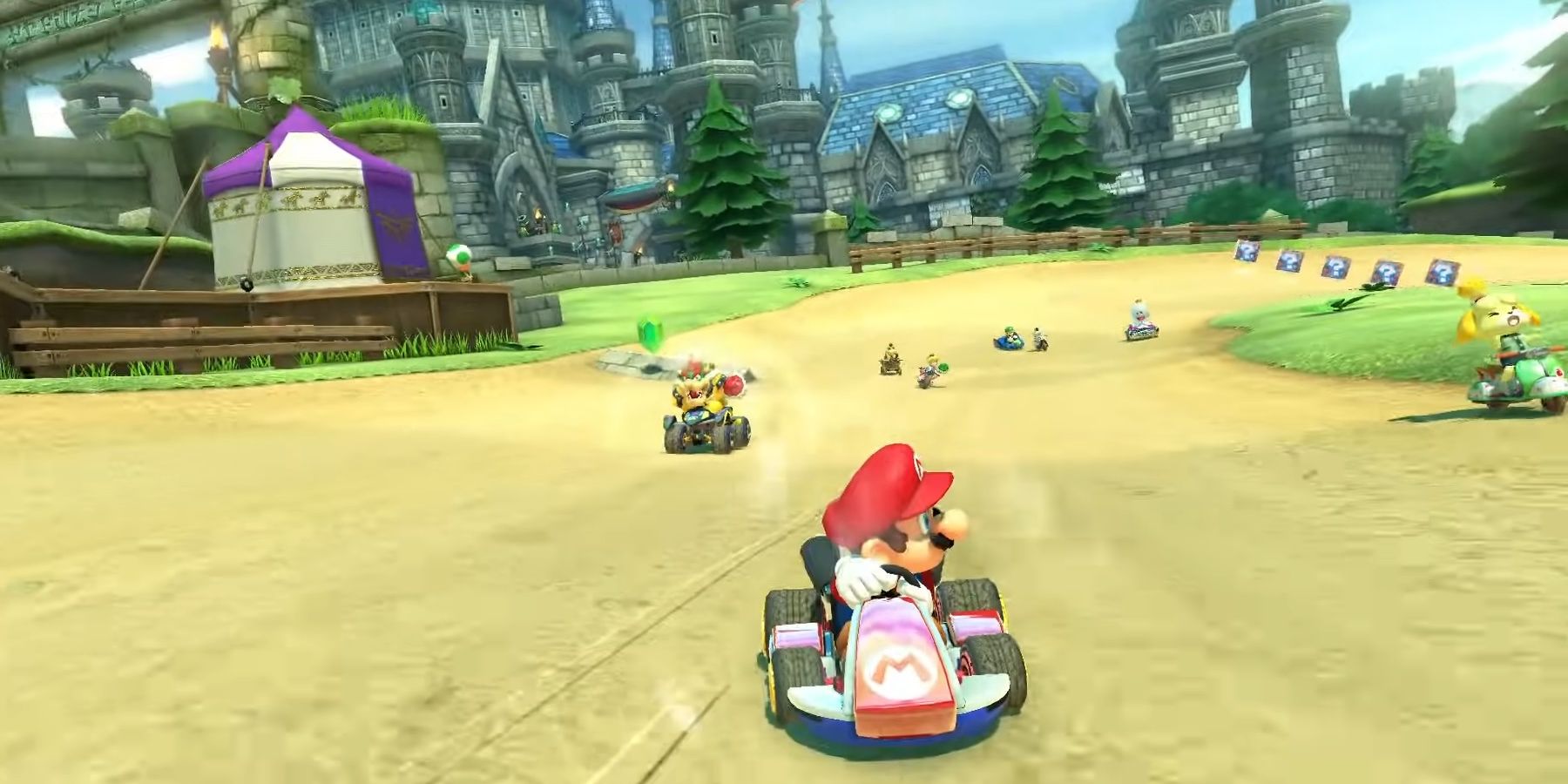 mario kart 8 deluxe race