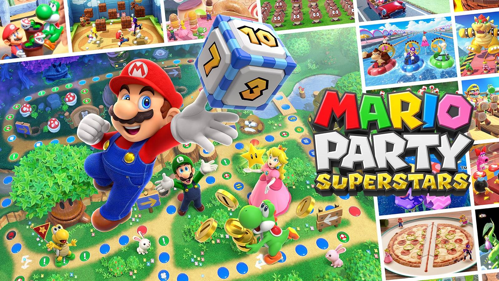 mario party superstars box art