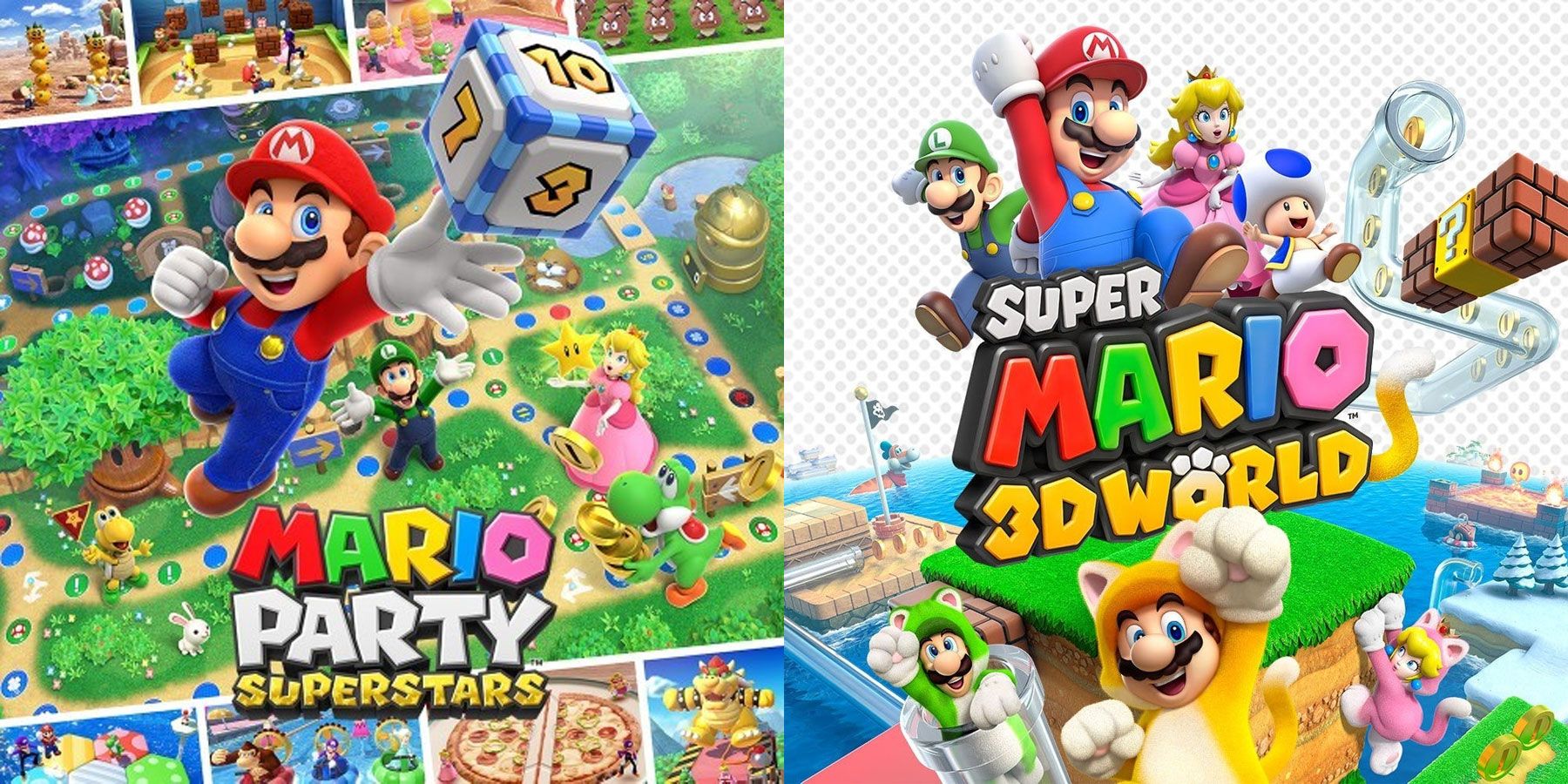 Mario Party Superstars Vs Super Mario Party