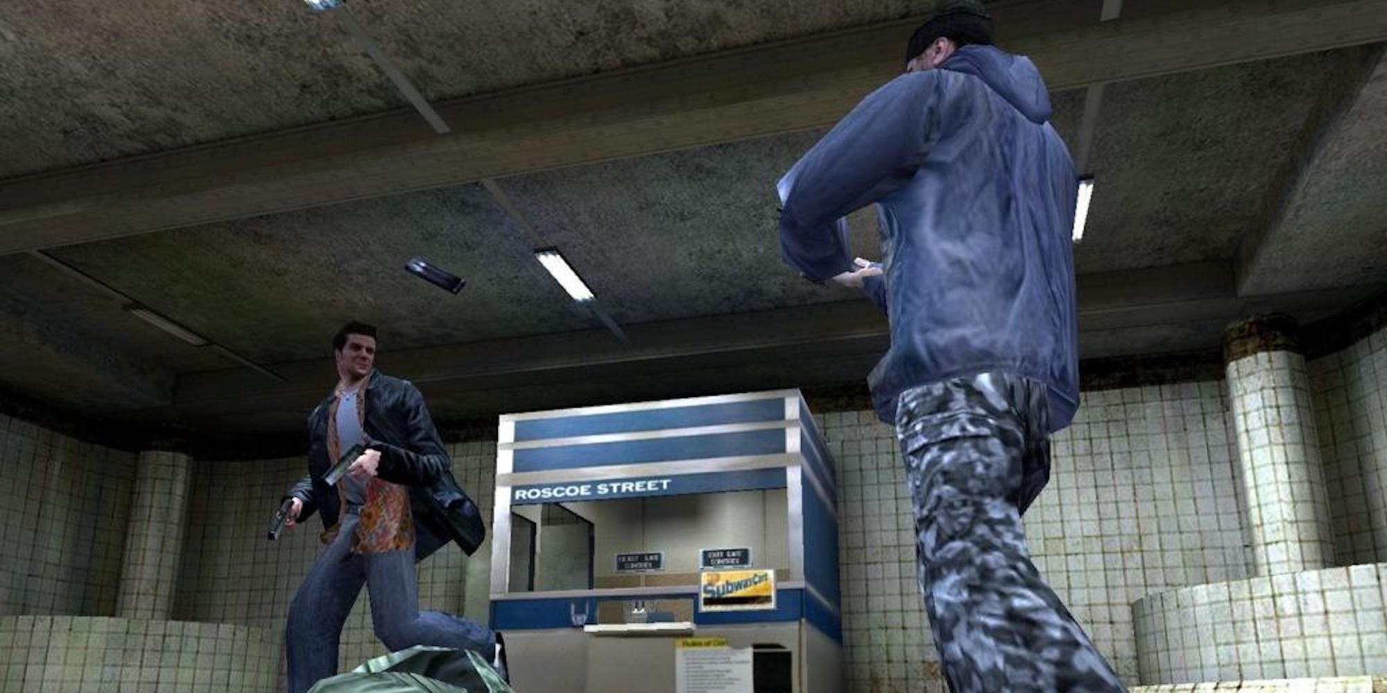 Max Payne subway shootout