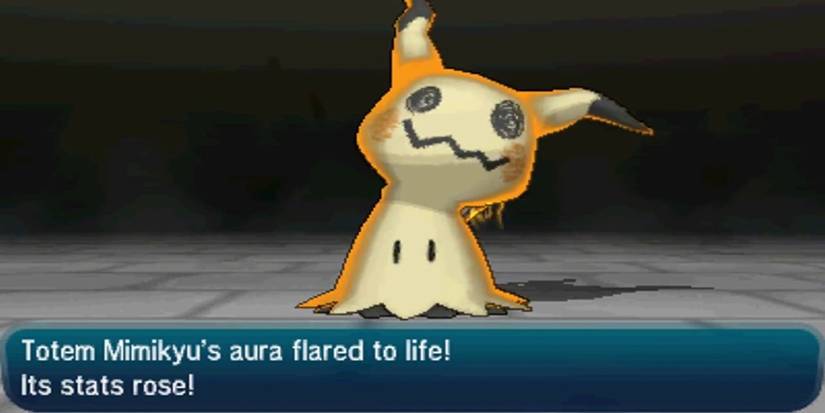 pokemon sun ultra sun moon ultra moon totem mimikyu