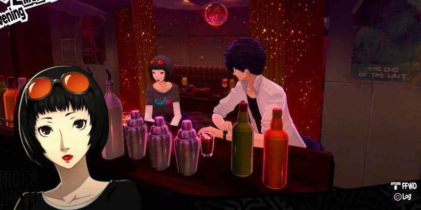 Ohya with Joker at a bar. 