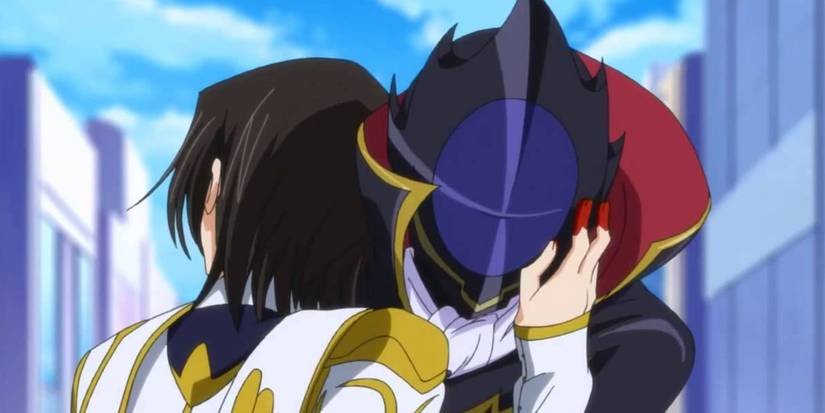 Lelouch being killed by Zero.