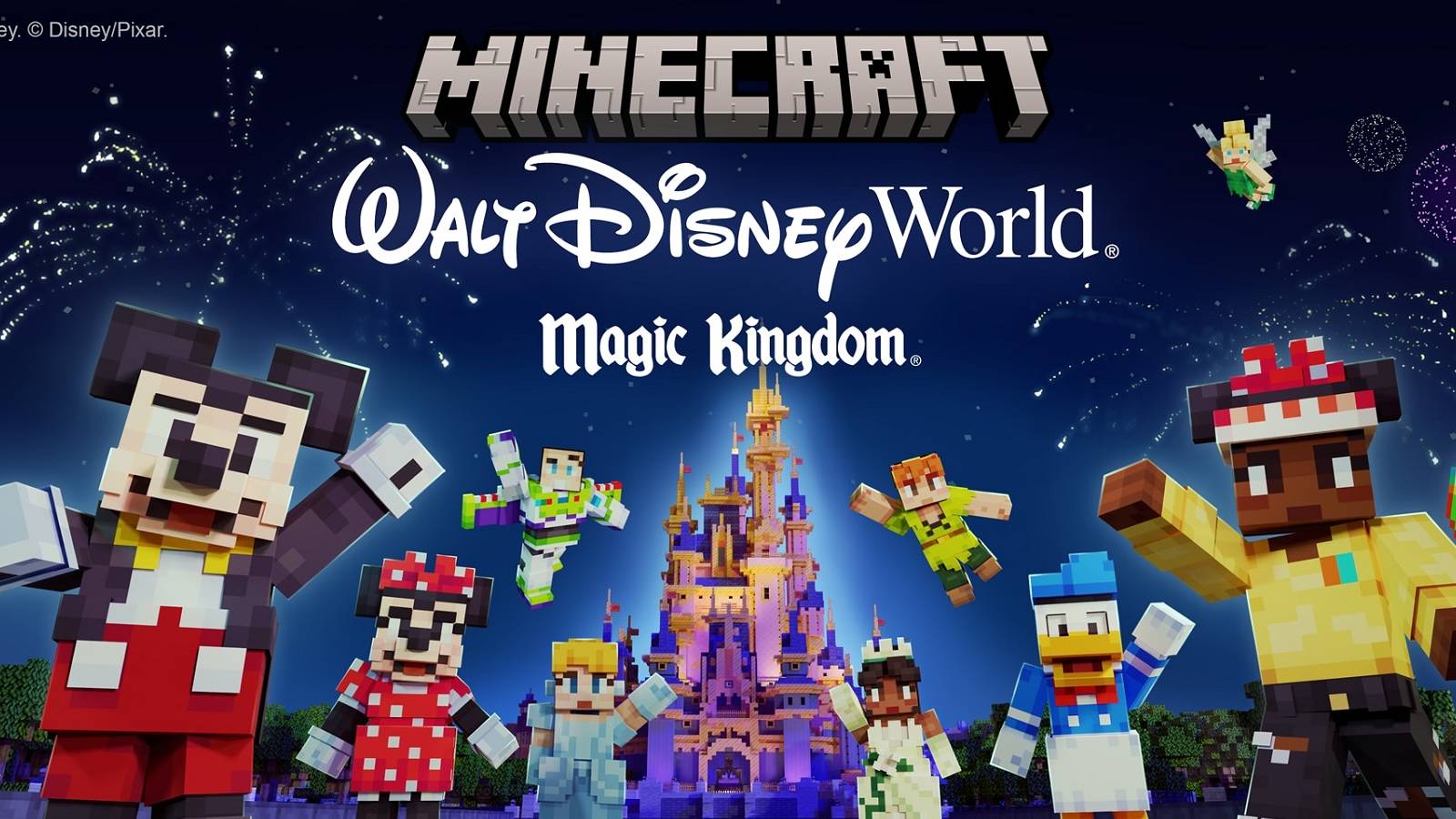 minecraft disney world feature