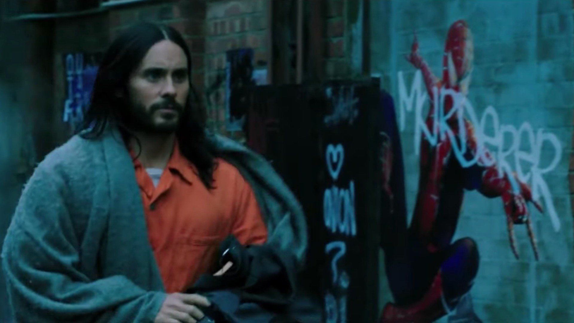 morbius trailer spiderman easter egg