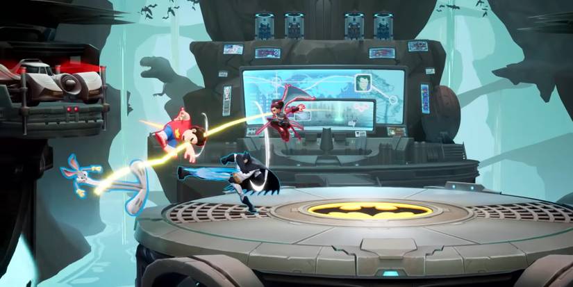 The Batcave Stage from Multiversus