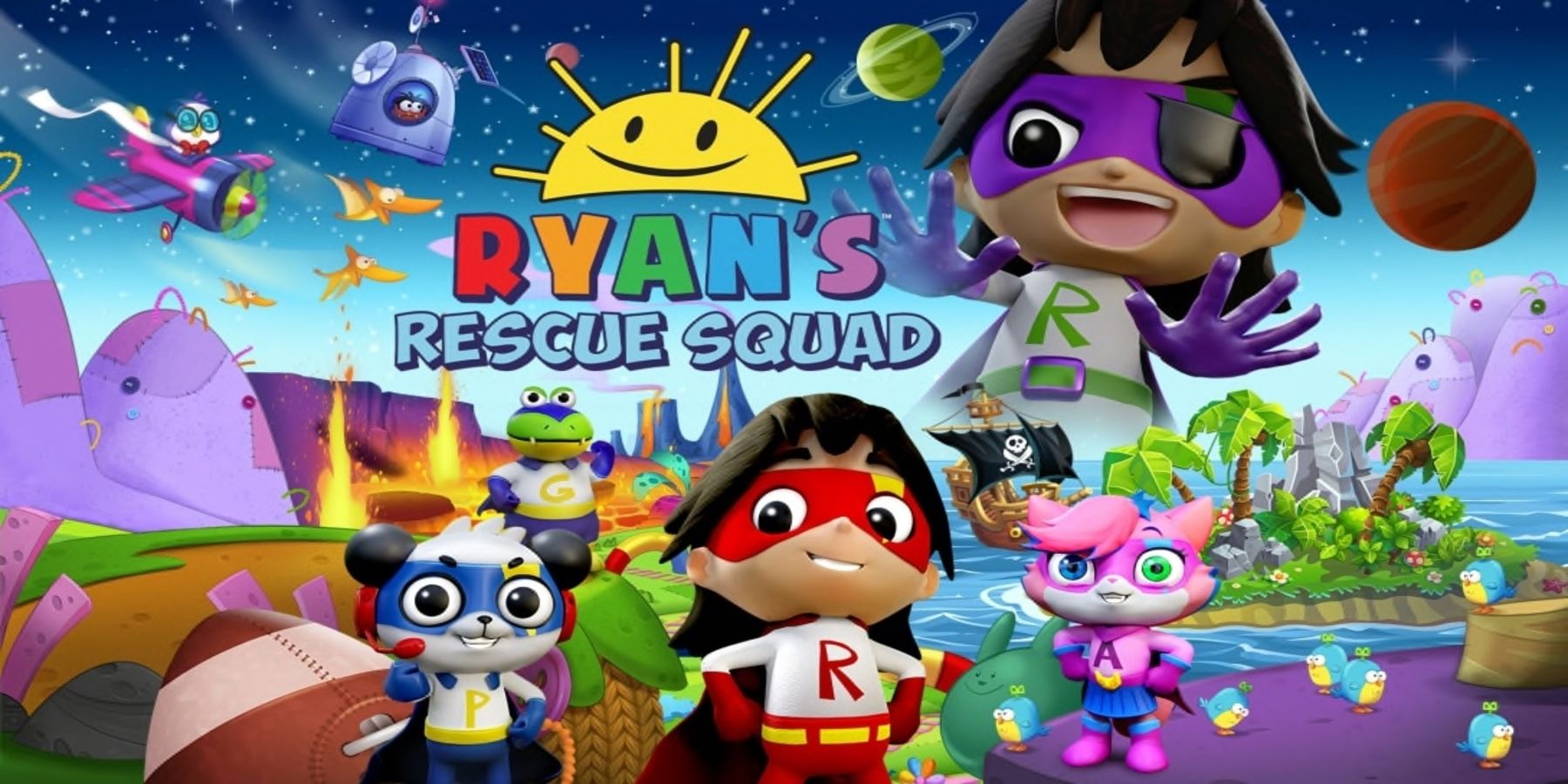 Ryan's rescue squad game cover art