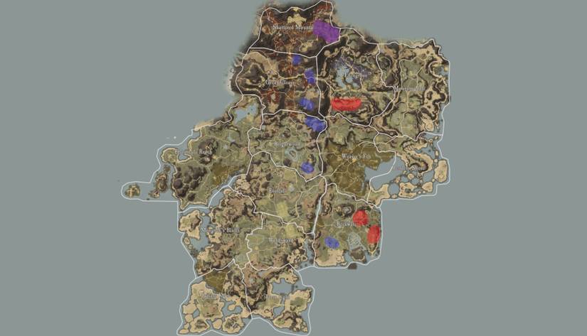 New World Logging Map