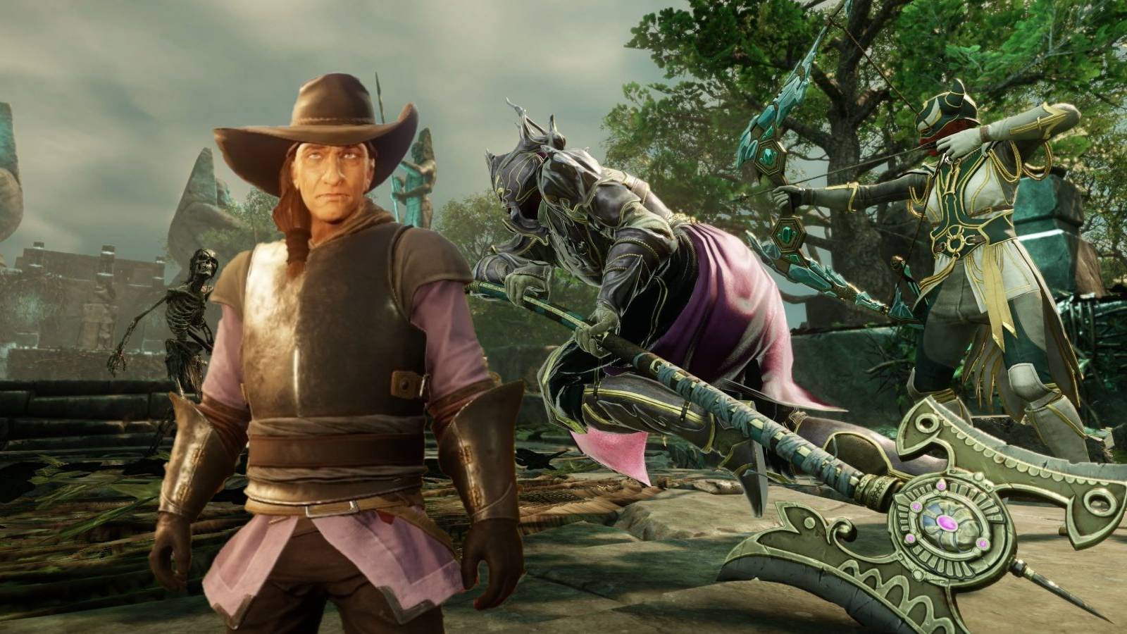 new world player shows how loadout system could work quick swap gear armor weapons between activities