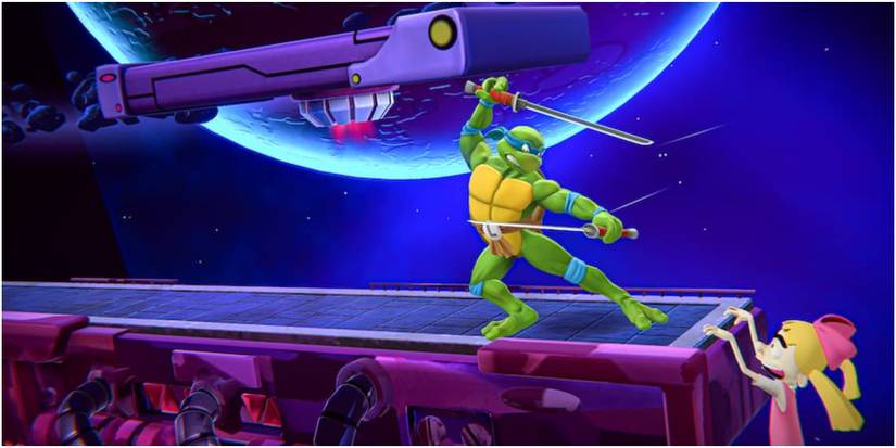 nickelodean all star brawl leonardo and helga