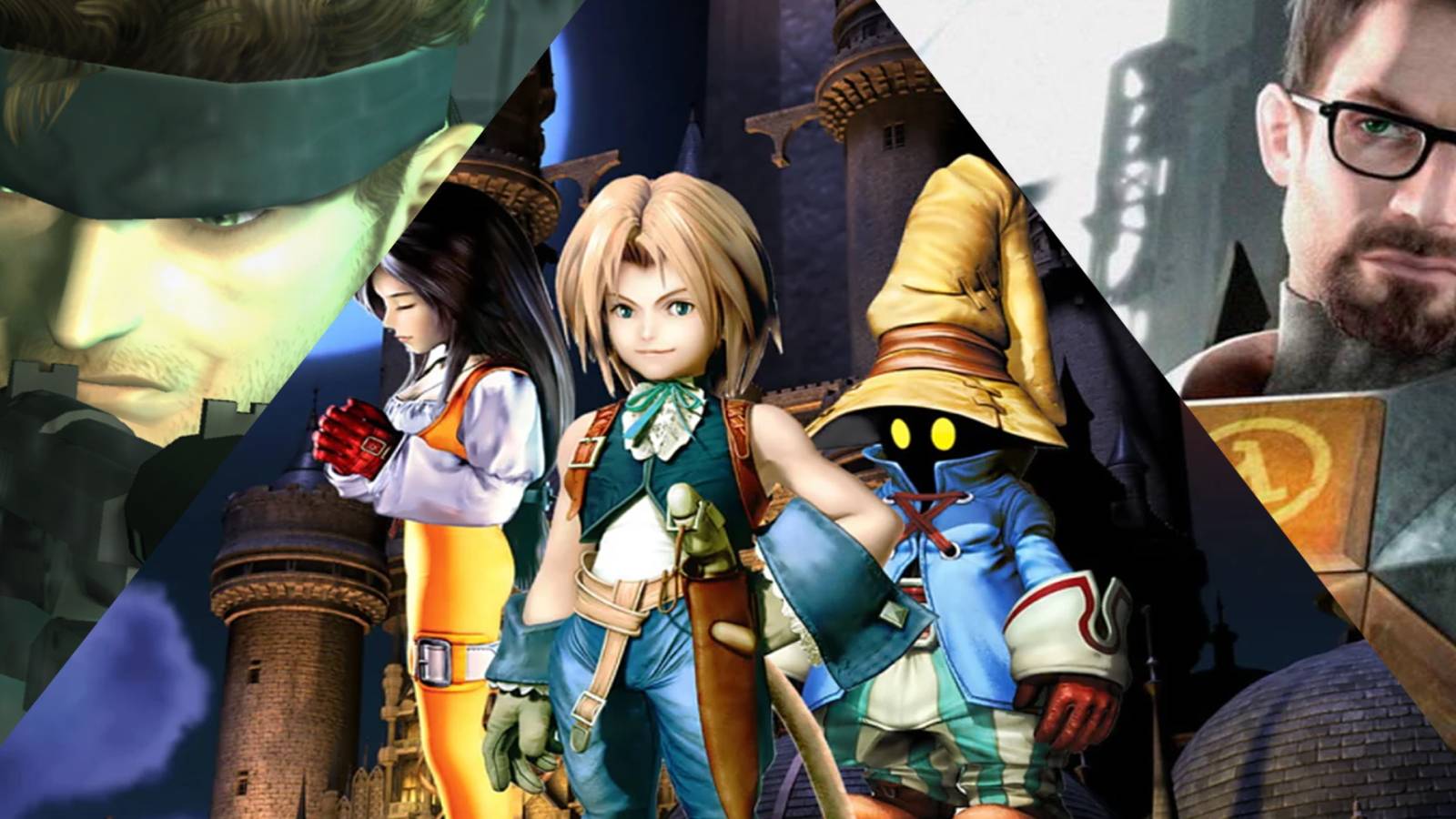 metal gear half life final fantasy