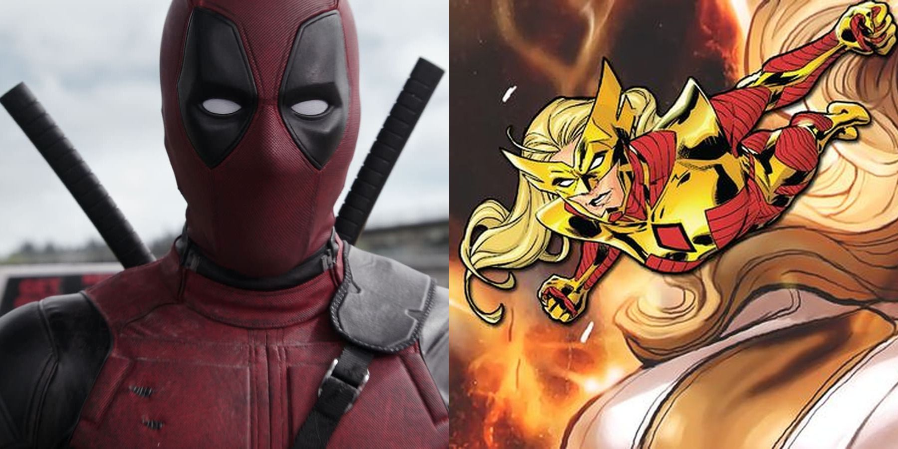 Thunderbolts movie members feature split image Deadpool and Moonstone