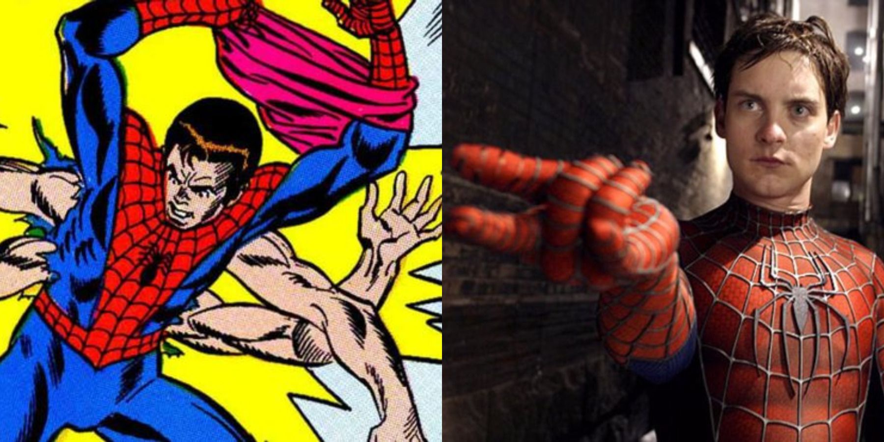 Spider-Man unused powers feature split image six arms and organic webbing