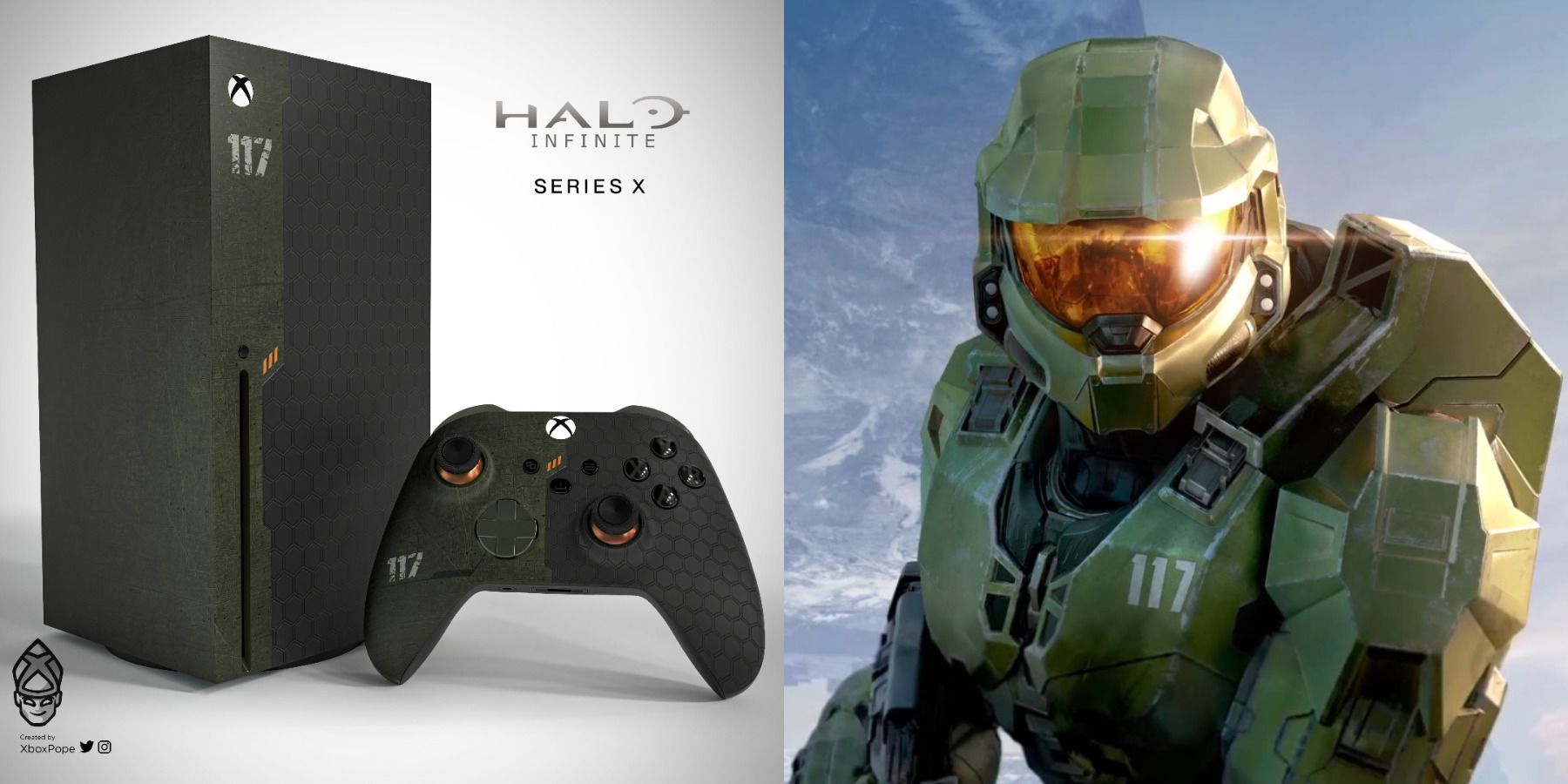 Custom Halo Infinite Xbox Series X