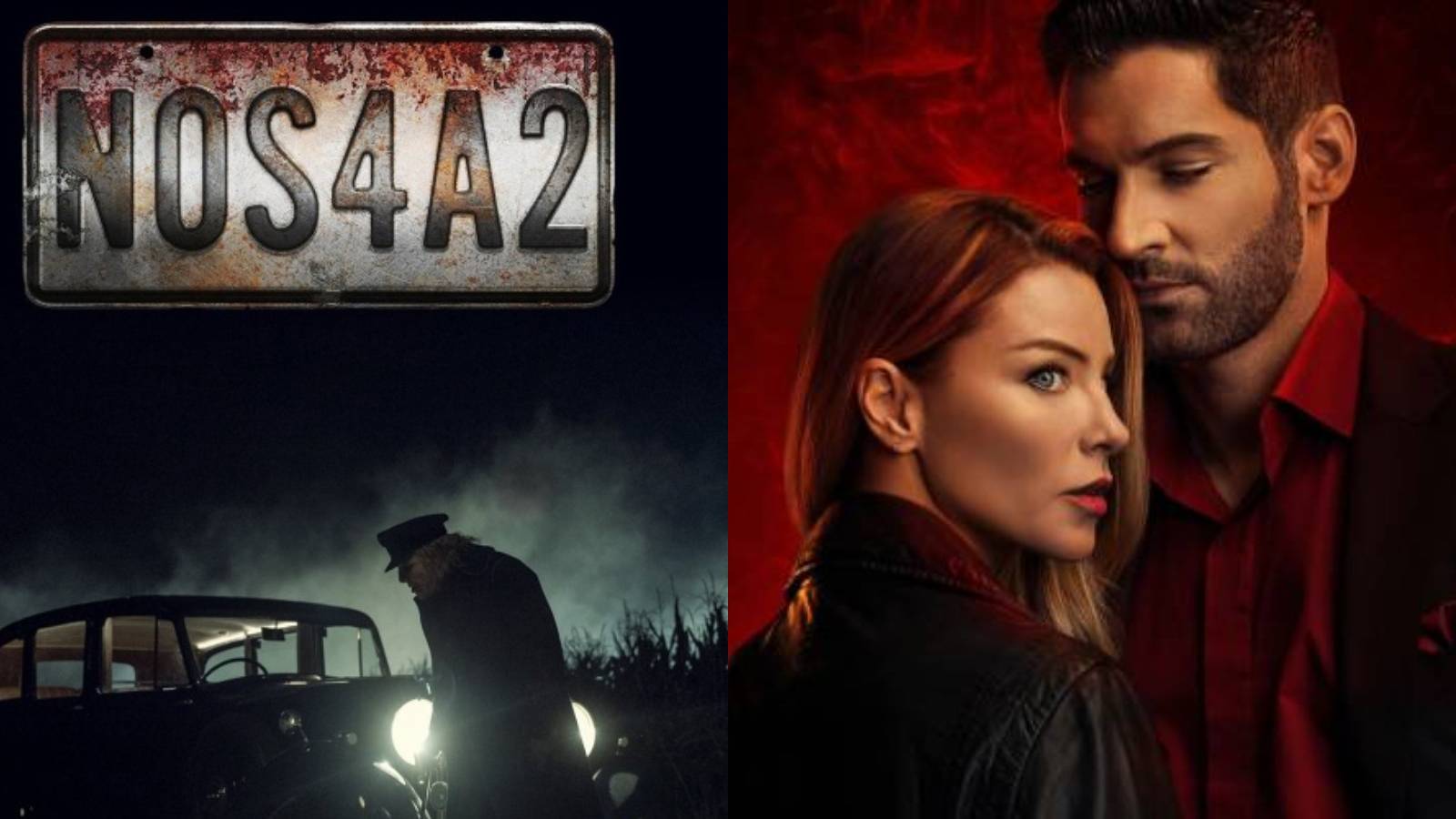 Fantasy shows feature split image NOS42A and Lucifer