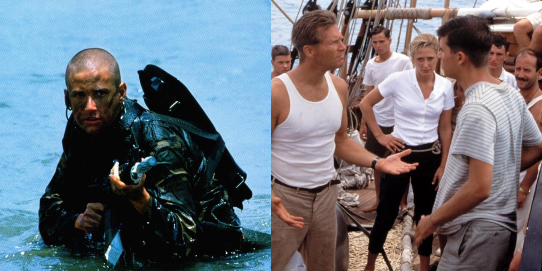Ridley Scott underappreciated movies feature split image G.I. Jane and White Squall
