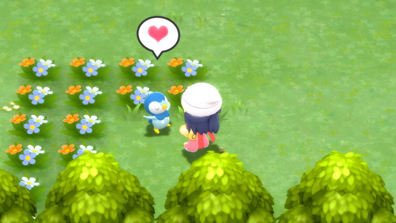 pokemon bdsp walking pokemon