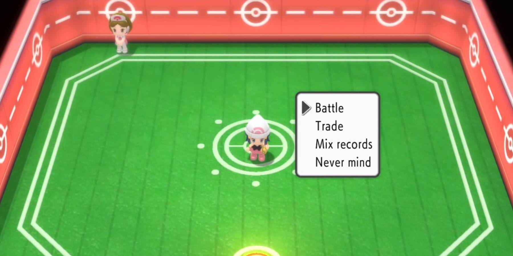 Pokemon brillante Diamante e Pokemon brillante Perla Locale Camera Trading