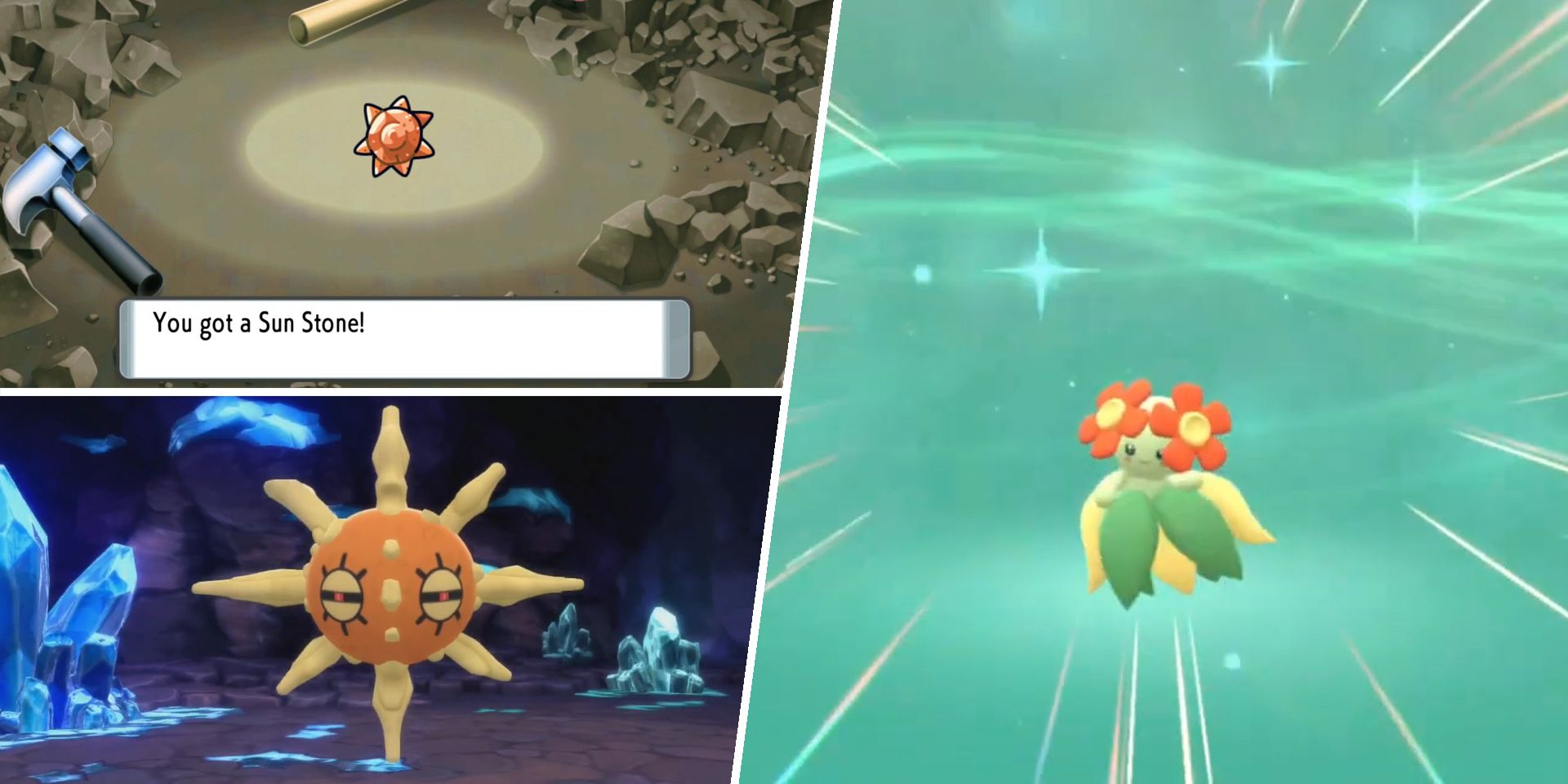 Pokémon Brilliant Diamond e Shining Pearl - localização das pedras de  evolução - Dusk Stone, Dawn Stone, Shiny Stone, e mais