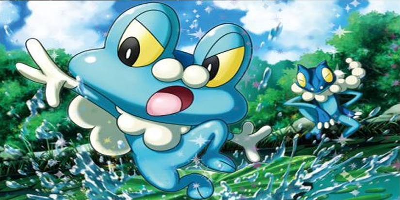 pokemon card froakie frogadier