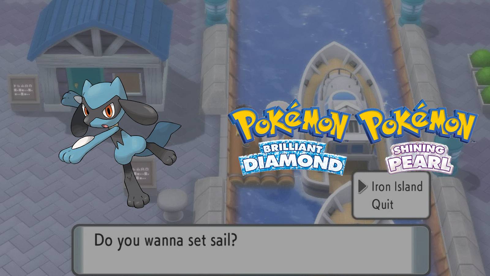 pokemon diamond pearl iron island sailor